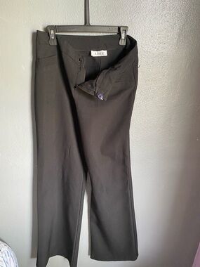 A. Byer Black  Straight-Leg Dress Pants
